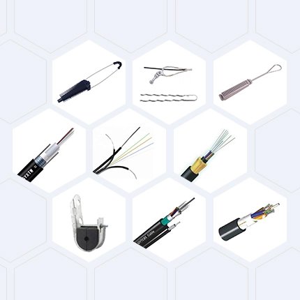 Fiber Optic Cable & Fiber Optic Clamps Fiber Optic Cable & Fiber Optic Clamps